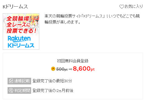 21年5月 Kドリームスの比較 どのポイントサイト経由がお得 過去最高額は ポイ活のいろは 初心者が月1万円を稼ぐ始め方 やり方