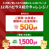 ハピタス新規登録キャンペーンで最大1500円分のポイントを貰える！(2024年12月)